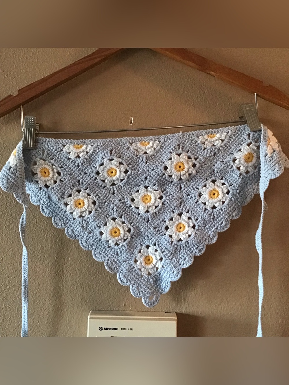 NEW Vintage Retro Style Crochet Daisy Headband